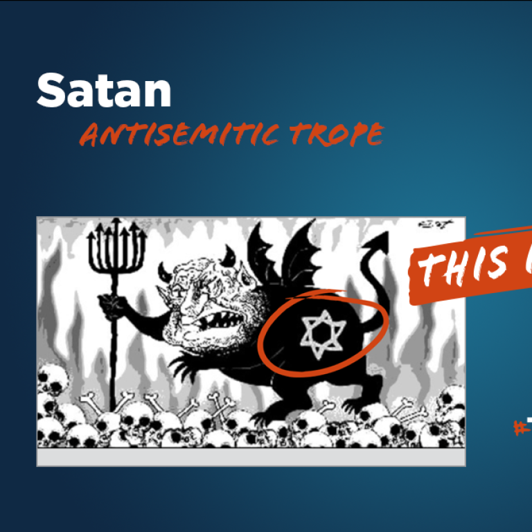Satan - This is Antisemitic - Translate Hate