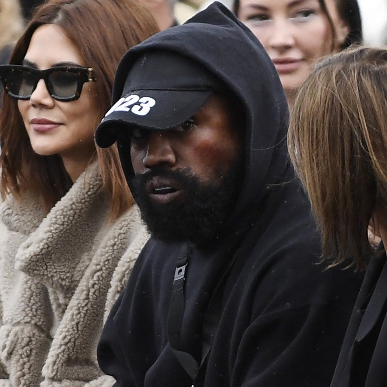 Kanye at NY Fashion Week