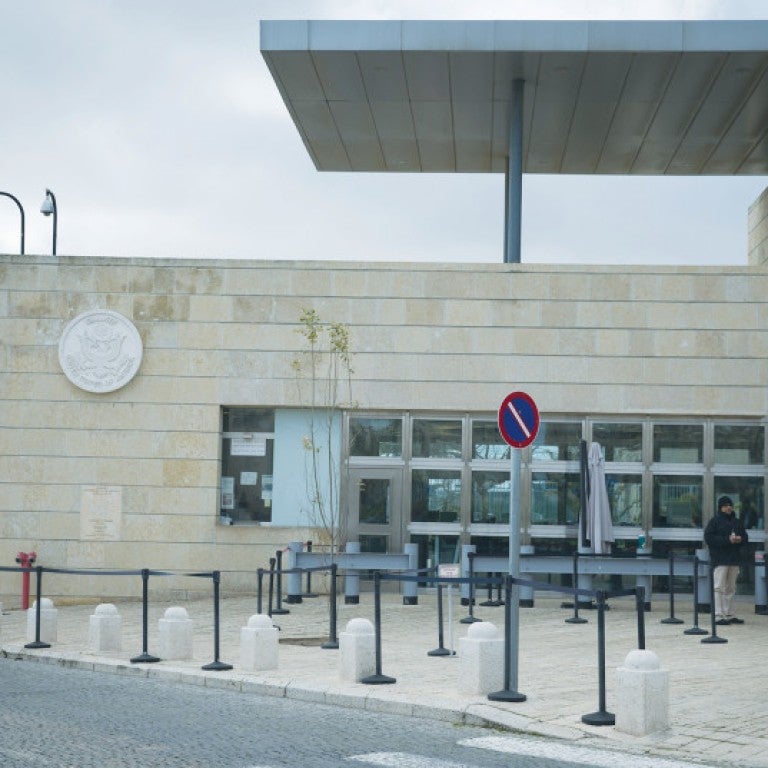 THE US EMBASSY in Jerusalem: Israel’s inclusion in the US Visa Waiver Program will benefit individual Israelis, not the prime minister or any other Israeli government official, the writer notes. (photo credit: NOAM REVKIN FENTON/FLASH90)