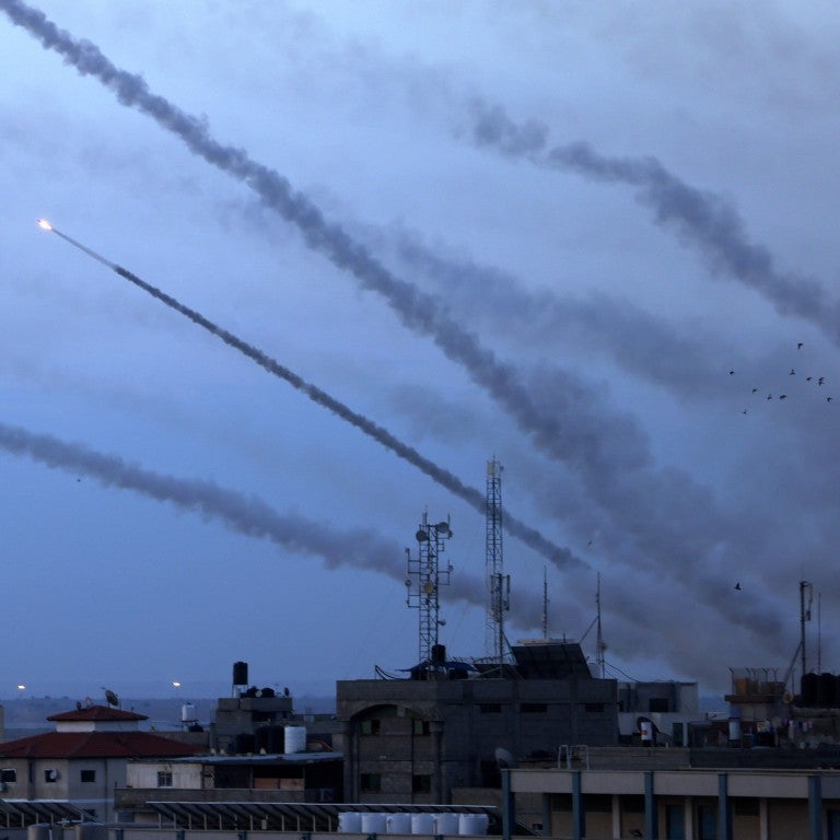 Hamas rocket attacks on Israel