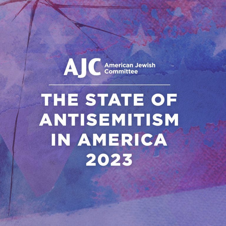 AJC's State of Antisemitism in America 2023 on Purple