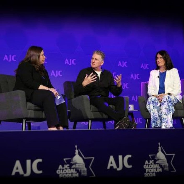 AJC Global Forum 2024 - Voices of Truth: Advocating for Israel on Social Media with Aviva Klompas and Michael Rapaport