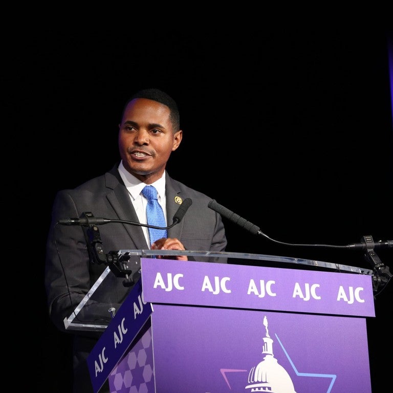Ritchie Torres Stands with Israel at AJC Global Forum 2024