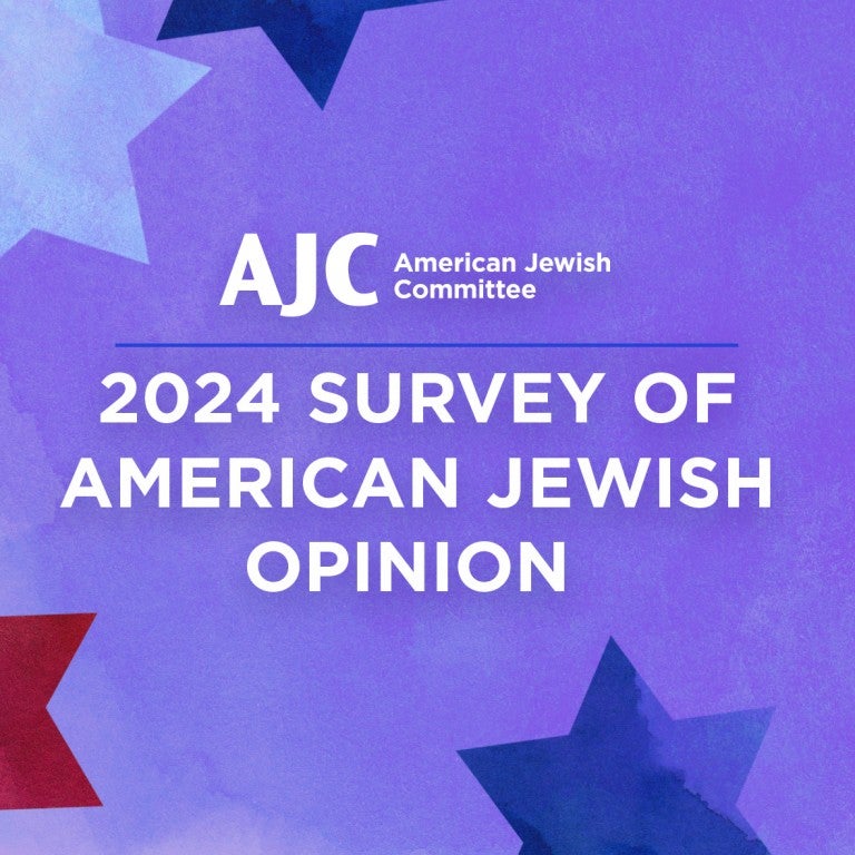 AJC 2024 Survey of American Jewish Opinion