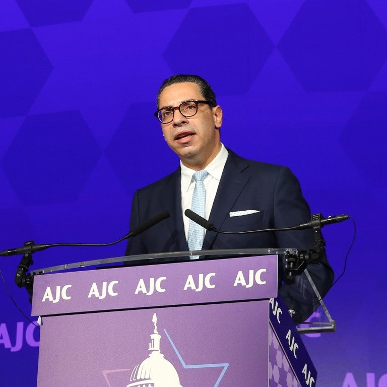 Image of Cypriot Foreign Minister at AJC's 2024 Global Forum