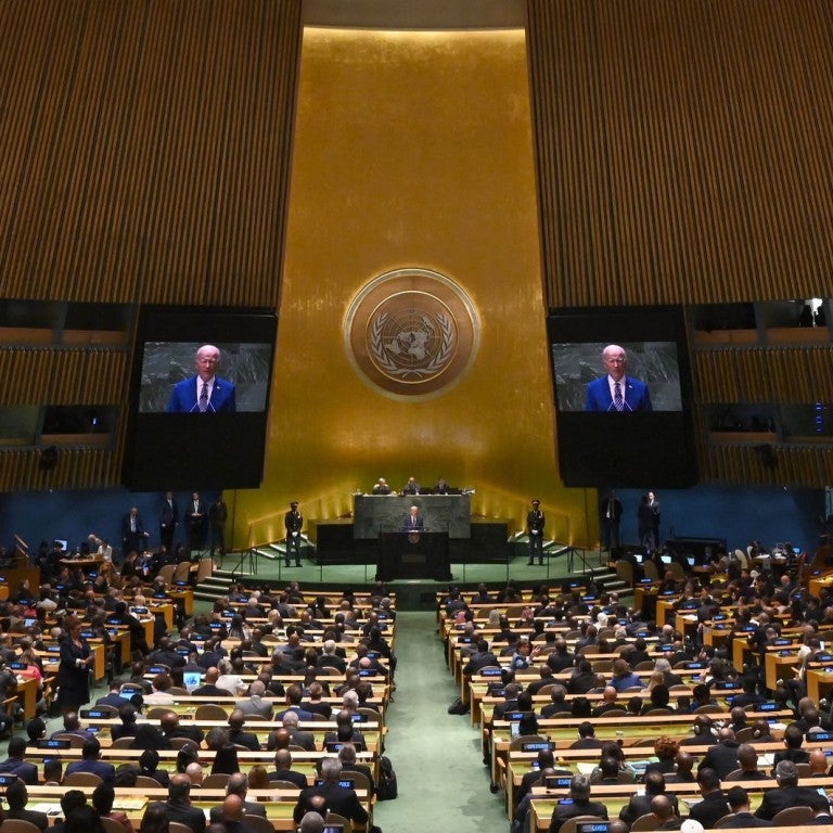 President Biden Speaking at UNGA