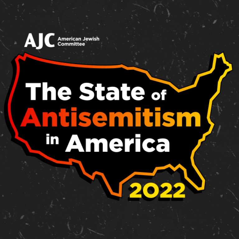 AJC's - The State of Antisemitism in America 2022 report