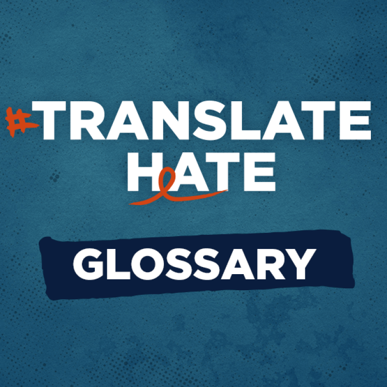 #TranslateHate Glossary